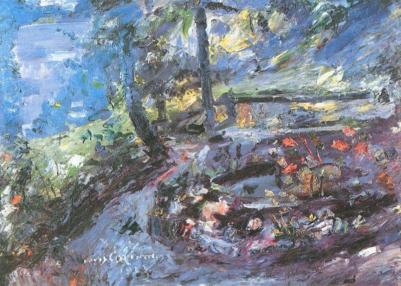 Lovis Corinth Regenstimmung am Walchensee oil painting picture